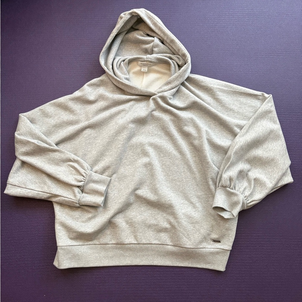 All Saints Light Gray Sweatshirt